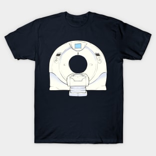 CT scanner illustration T-Shirt